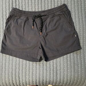 COTOPAXI Charcoal Drawstring Waist Shorts